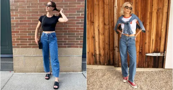 How To Style Your Levi's Baggy Dad Jeans